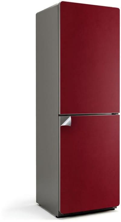 Wallfluent Koelkaststickers - Claret Koelkast Folie - 60 cm x 190 cm - Claret Koelkaststickers - Decoratieve Koelkaststicker - Stijlvolle Koelkast Stickers - Zelfklevende Koelkaststicker - Koelkast Versiering