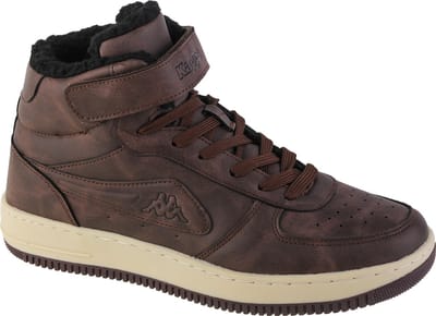 Kappa Bash Mid Fur 242799-5043, Mannen, Bruin, Sneakers, maat: 37