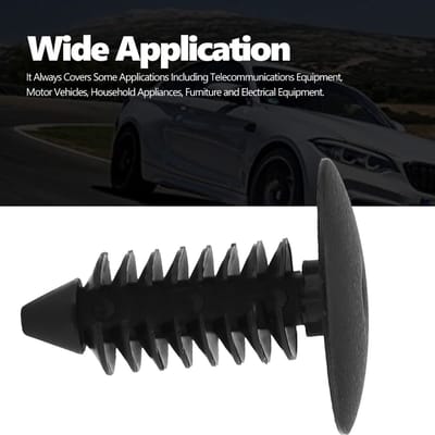 Dailygoods- Bevestigingsclips 100 stuks - Kunststof Klinknagels - Push-Pins - Corrosiebestendig - Voor Carrosserie - Eenvoudig te Installeren - Autoclips