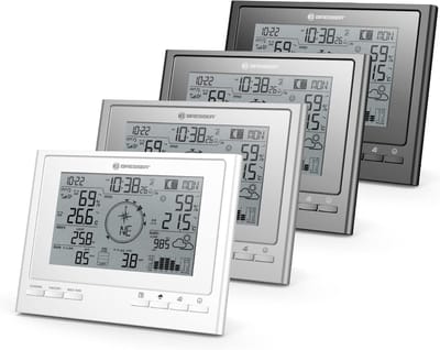Extra Basisstation voor Weerstation - 7-in-1 Weerfunctie voor Binnen en Buiten