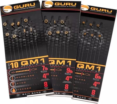 Guru - Onderlijn QM1 Bait Bands 4" - 10cm - Guru