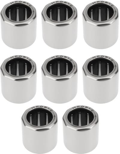 Dailygoods - 8Pcs HF0812 Naald Roller Lagers voor Kleine Motoren