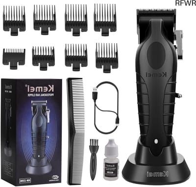 RFWR® Professionele Draadloze Tondeuse voor Mannen - Nauwkeurig Haar en Baard Trimmen
