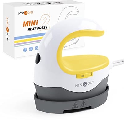 Mini Warmtepers voor T-shirts en Hoeden - Draagbare Ijzer Persmachine voor Verwarming Transfer Projecten