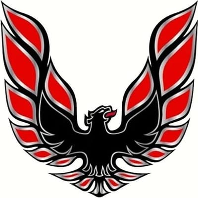 Vintage Muscle Car Stickers Vinyl Decals voor Pontiac Firebird - American Racing Graphics Auto Helm Muurkunst 10CM