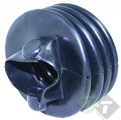 Stofhoes Alko/Knott, 55mm voorkant, 50mm achterkant, 4 ribs, met boutbescherming