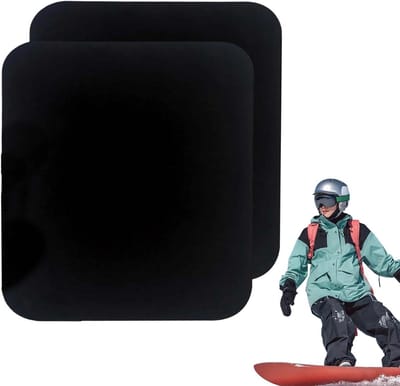 Ski Scheenbeschermers - Snowboard Beschermers - Bescherming Piste - Schokabsorptiesysteem - 1 Paar - Zwart