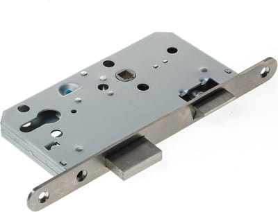 Projectslot dag- & nacht PC72, CE, afgeronde voorplaat roestvaststaal afmeting 235x20x3mm, doornmaat=60mm, schoot is omkeerbaar