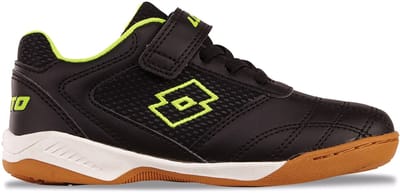Lotto Schoenen WHIZZER K Lage kindersneaker 2600120K Zwart/Geel