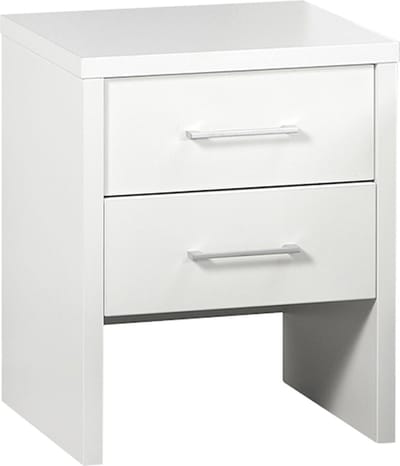 Maxi Nachtkast Asti - 49 x 55 x 44 cm - wit