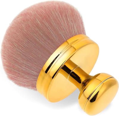 Grote Kabuki Poederborstel van 7,4 cm met Zacht Synthetisch Haar voor Make-up, Foundation en Blush Applicatie