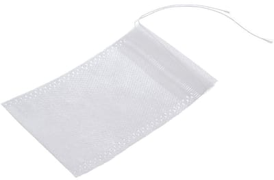 Orion - Textiele Theezakjes - 50 stuks - 6,5x10,5 cm - Witte Vlokken