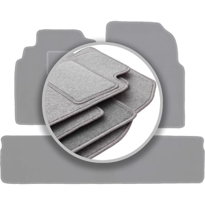 Grijze automatten voor: Nissan Almera Tino minivan (2000-2006)