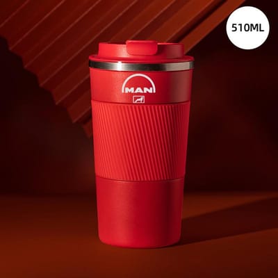 510 ml Roestvrij Staal Auto Koffiebeker Voor Man Tgx Tgm Tga Tgs Tge Zakelijke Mensen Thermoskan Reisaccessoires white