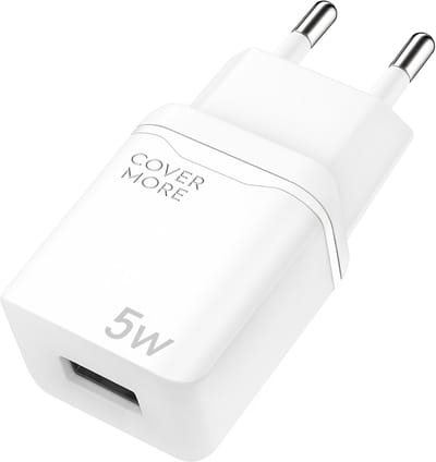 5w usb Adapter met 5v 1a vermogen - Usb lader - Usb stekker - Adapter voor smartphone opladen - Usb lader - Veilig - Klein - Wit
