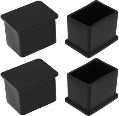Dailygoods- Rubberen Gatpluggen 20 mm x 30 mm - Eind Caps - Vervangende Covers - Dakdragers - Glijbescherming - Eenvoudige Installatie - Eindkappen
