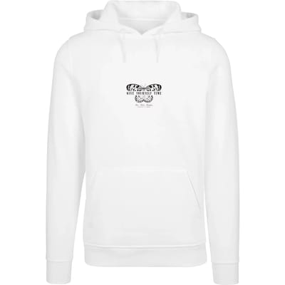 Mister Tee - Give Yourself Time Hoodie/trui - XXL - Wit