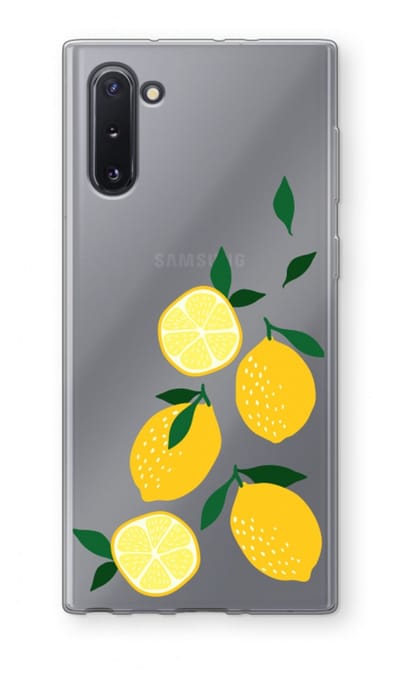 Case Company® - Hoesje geschikt voor Samsung Galaxy Note 10 hoesje - You're my lemon - Soft Cover Telefoonhoesje - Bescherming aan alle Kanten en Schermrand