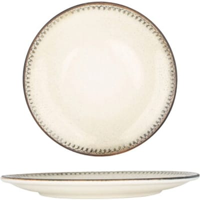 Bonna Dessertbord - Cortado - Porselein - 23 cm - set van 6