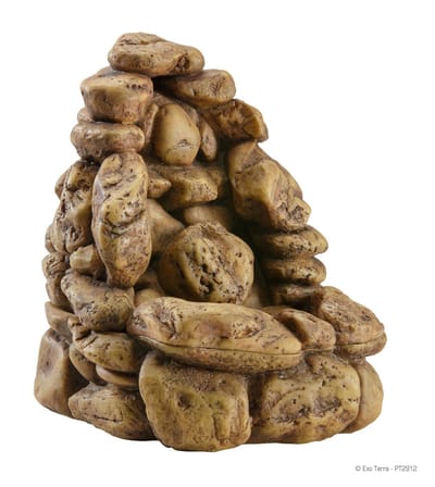 Exo Terra Pebble waterfall - Terrarium decoratie - Medium - 19 x 21,5 x 18,5 cm