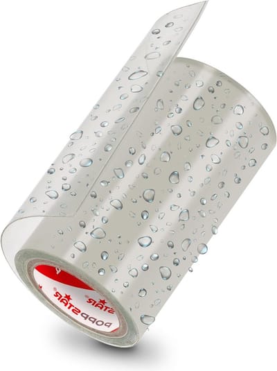 Waterdichte Super Sterke Tape 10cm x 3m Transparant Voor Reparatie - Zelfklevend - Tent - Vijver - Zwembad - Pijpleidingen