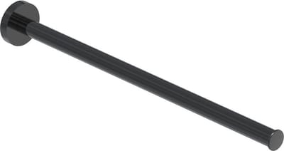 IVY Accessoires Handdoekrek vast één lids 38cm Zwart chroom PVD
