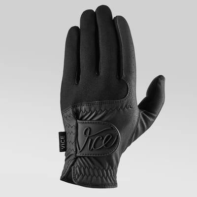 Vice Golf Duro Golfhandschoen – Linkerhand – Maat ML – Zwart – All-Weather Grip – Zeer Duurzaam