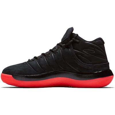 Air Jordan React Super Fly 2017 'Noir/Rouge' AA5637-024 45