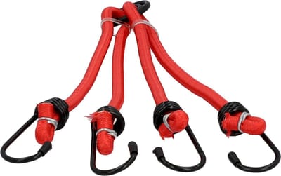 Spanbanden fiets 4-armig, rood, 500 mm