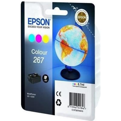 EPSON Multipack 267 Inktcartridge - Globe - Cyaan, Magenta, Geel - Standaard capaciteit 200 pagina's