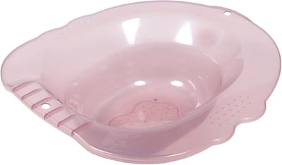 Zitbad Bekken - Bidet Toilet - Persoonlijke Verzorging - Ergonomisch Ontwerp - 38.5x37.5x12.5cm - Wit