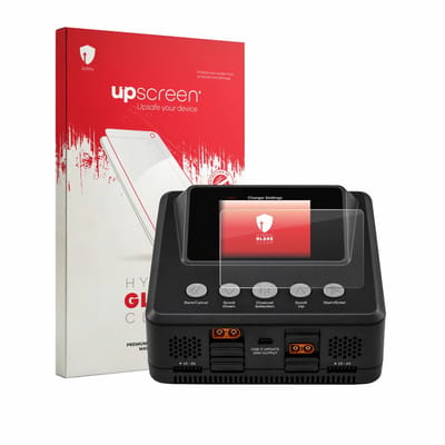 upscreen - Screenprotector voor Spektrum Smart Charger S450 G2 - Folie Beschermfolie Beschermglas transparant