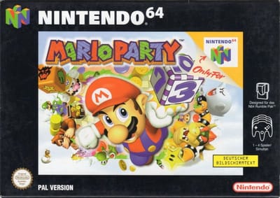 Mario Party - Nintendo 64 [N64] Game PAL