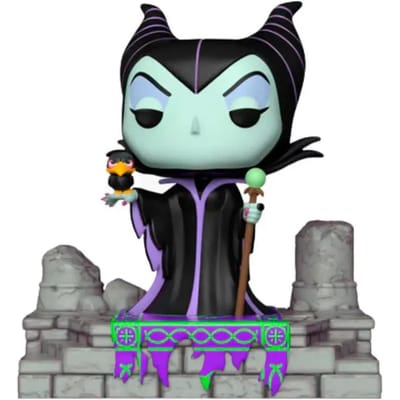 Funko Pop!  #1206 Deluxe: Disney Villains - Assemble Maleficent With Diablo (special Edition)