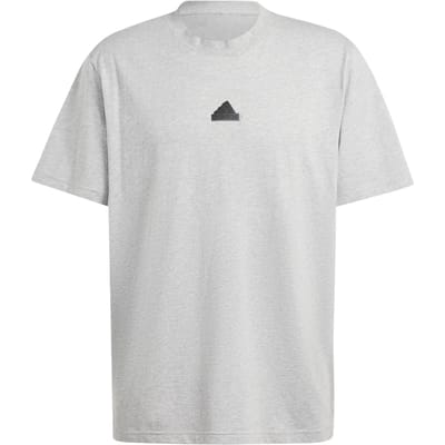 Adidas Brand Love T-shirt Met Korte Mouwen Grijs S / Regular Man