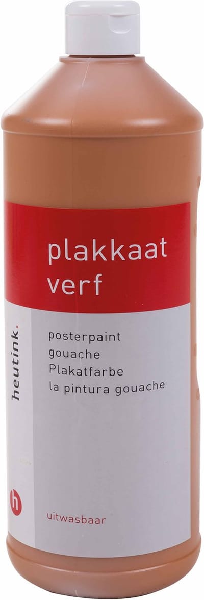 Plakkaatverf Heutink brons - flacon à 1000ml