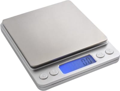Precisie Weegschaal - Digitale Keukenweegschaal - Max 1 gram - tot 2kg nauwkeurig