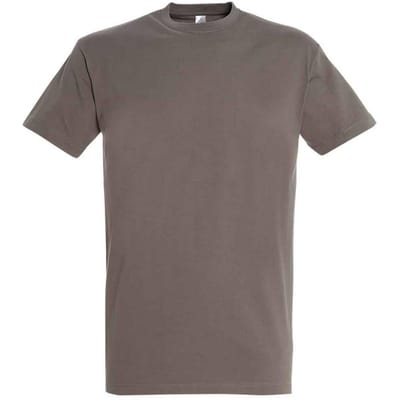 SOLS Unisex Imperial Zwaar T-shirt voor volwassenen (Zink)
