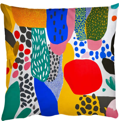 Sierkussens - Kussentjes Woonkamer - 50x50 cm - Stippen - Vormen - Modern - Kleuren