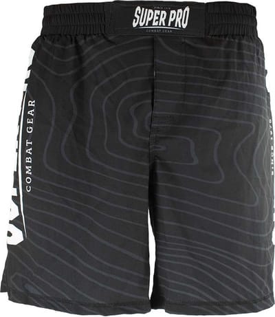 Super Pro Combat Gear MMA Short Zwart/Wit Large
