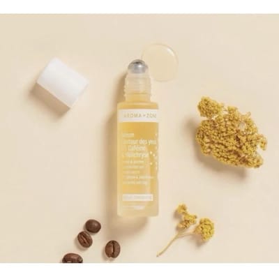 Geconcentreerd serum voor de oogcontouren - Cafeïne 5% & Helichrysum - Ontzwellend - Vermindert wallen en donkere kringen - 100% Biologisch