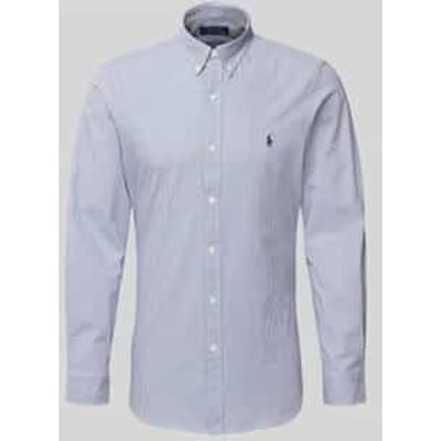 Slim fit vrijetijdsoverhemd met knoopsluiting