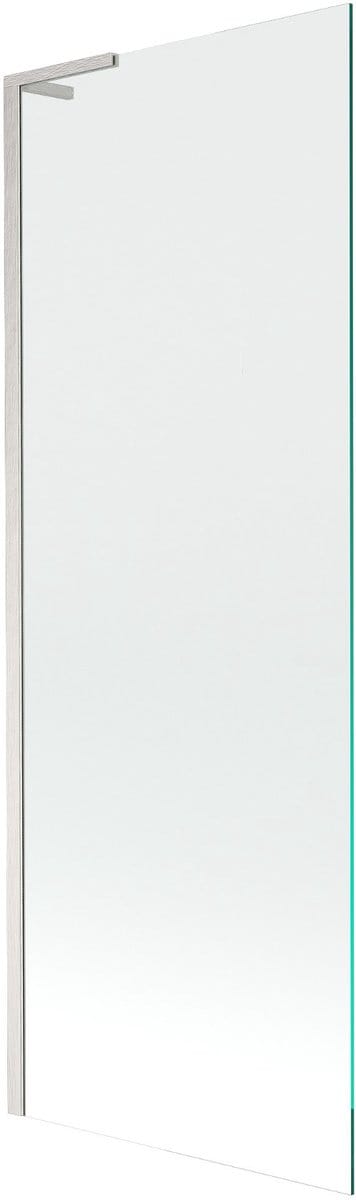 Mexen Next L badwand 1-delig 70 x 150 , transparant, geborsteld nikkel - 895-070-000-03-00-97