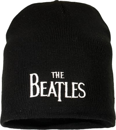 The Beatles Band Logo Beanie Muts - Officiële Merchandise