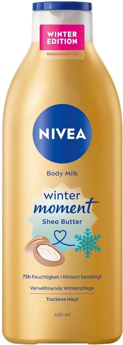 NIVEA Bodymelk Wintermoment Sheaboter | 1x 400ml - Bodylotion voor de Droge Huid | Limited edition 2025