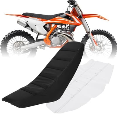 Universele Crossmotor Stoelhoes voor Motorfiets - Zwart