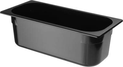 HENDI IJscontainer – Polycarbonaat – Zwart – 5L – 360x165x120 mm – Vaatwasmachinebestendig