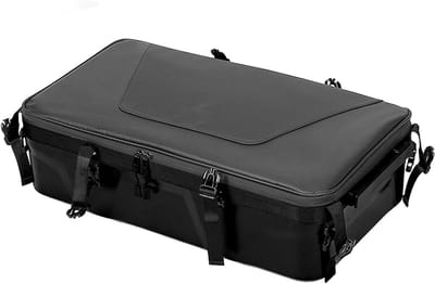 Motorreisbagage Achterzitzak - Motorbagage Tas - Motorreizen - Waterdicht PVC Materiaal - 35L - Zwart