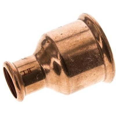Perskoppeling - 28mm & 54mm Persmof - Koperlegering
