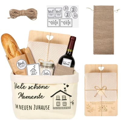 Dailygoods - Houten Snijplank en Keukenset - Cadeauset voor Woninginwijding